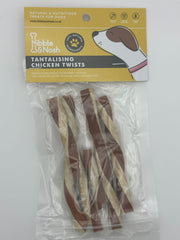 TANTALISING CHICKEN TWISTS DOG TREATS