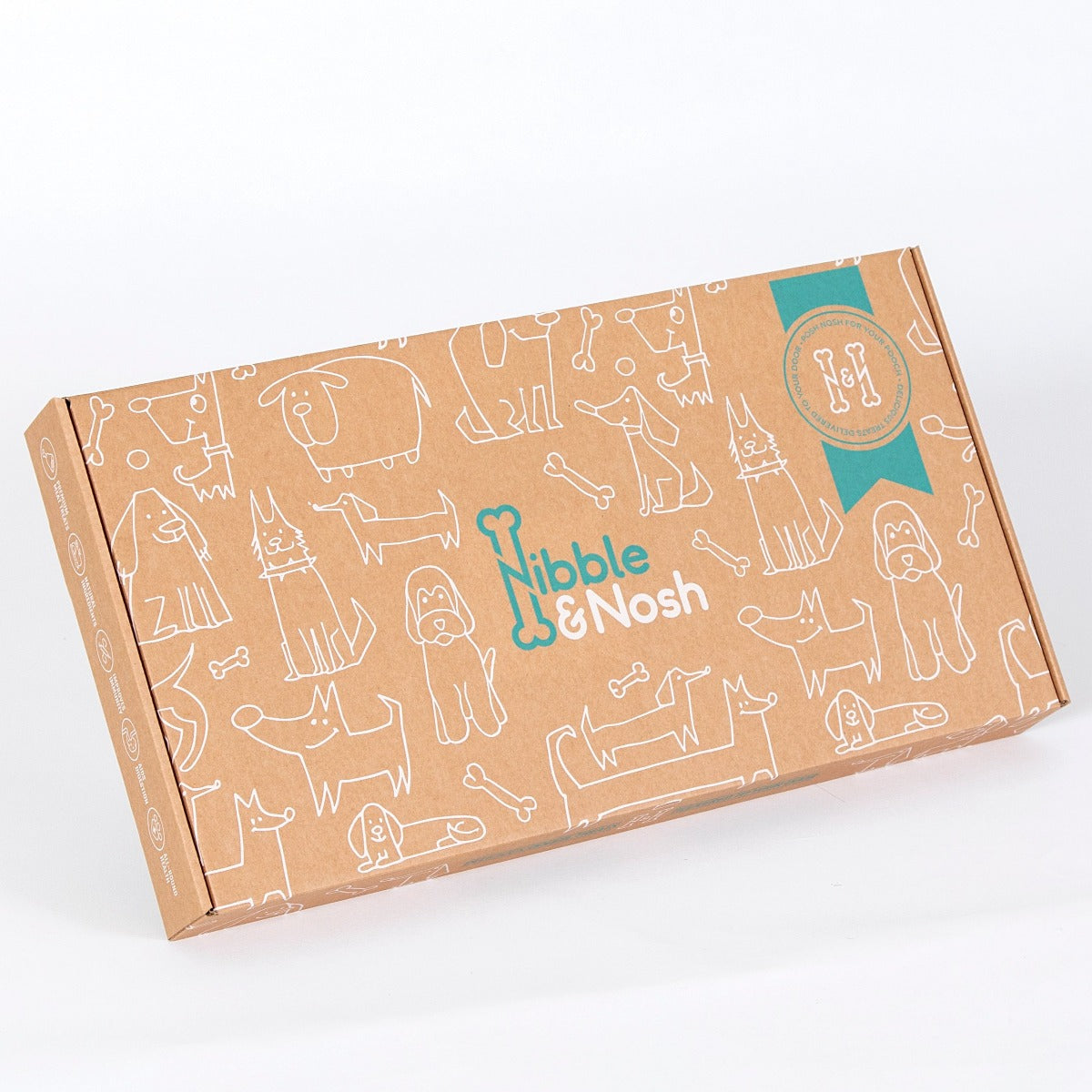 Luxury Gourmet Dog Treat Box Dog Treat Box Subscription UK Nibble