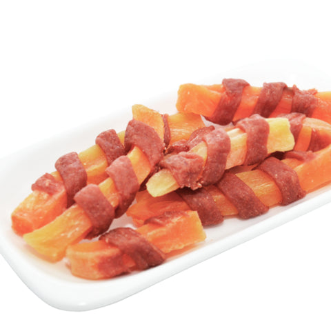 TENDER DUCK AND SWEET POTATO TWIST DOG TREATS