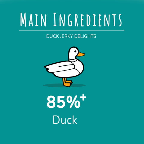DUCK JERKY DELIGHTS DOG TREATS