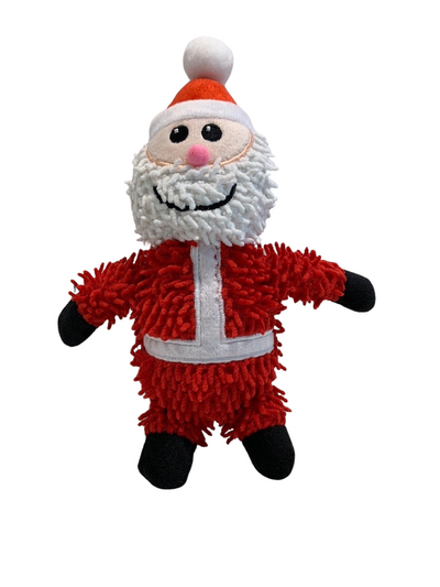Santa Plush Dog Toy