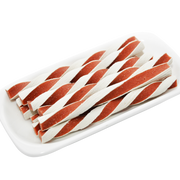 Chicken twists healthy dog treats